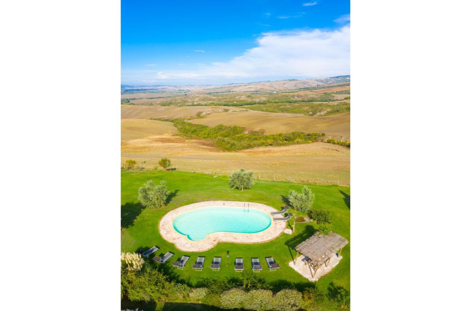 Villa Podere Belvedere Siena Exteriör bild