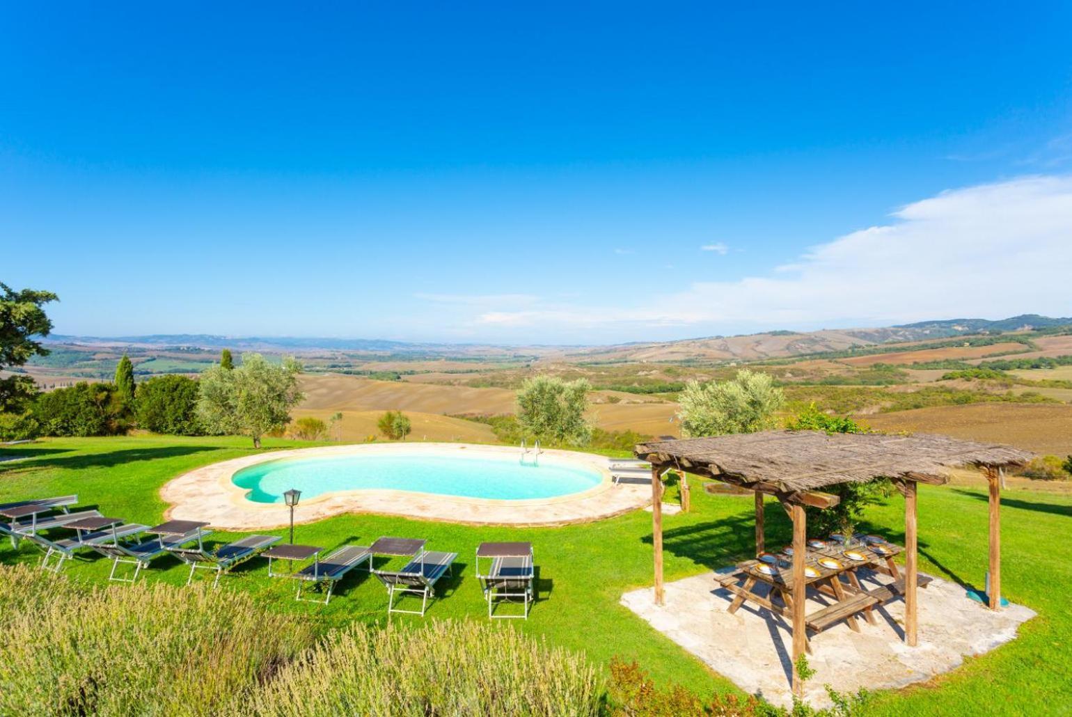Villa Podere Belvedere Siena Exteriör bild