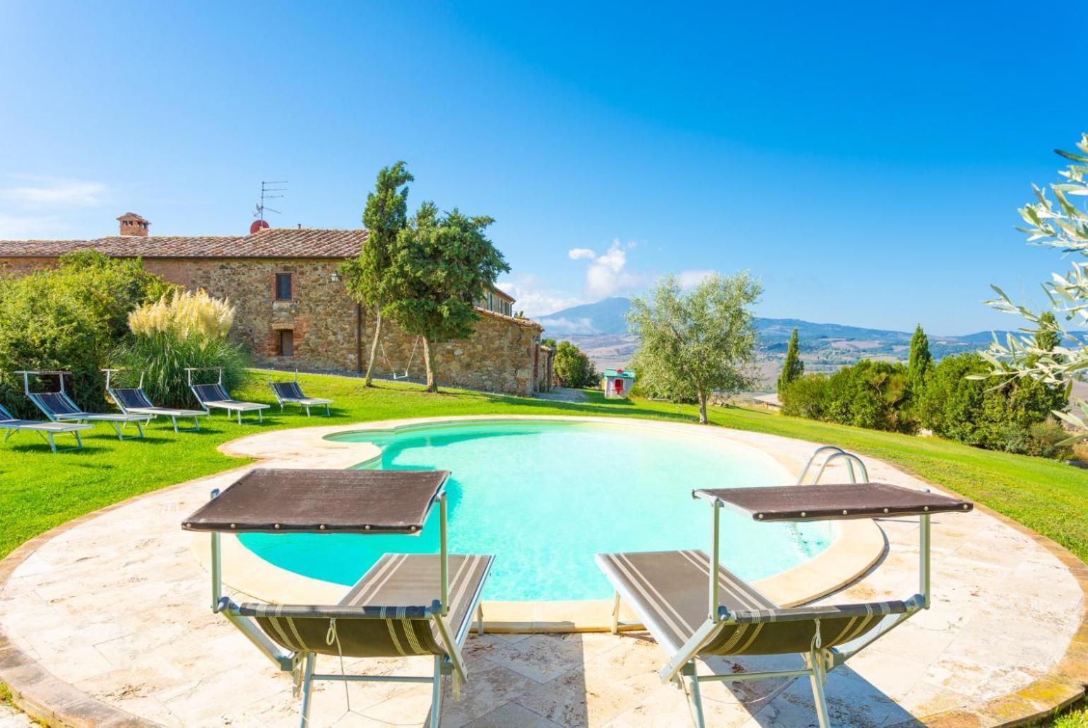 Villa Podere Belvedere Siena Exteriör bild