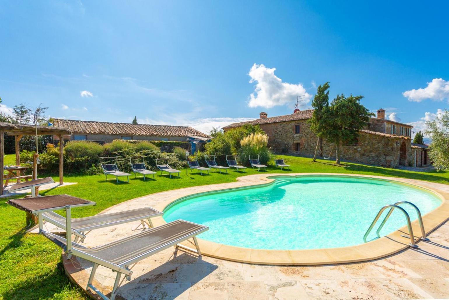 Villa Podere Belvedere Siena Exteriör bild
