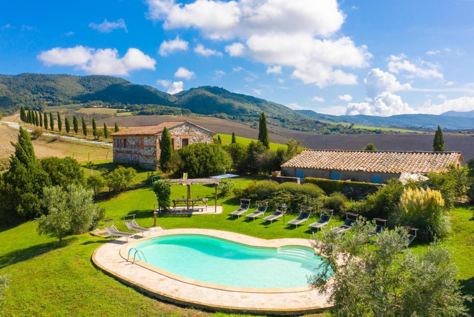 Villa Podere Belvedere Siena Exteriör bild