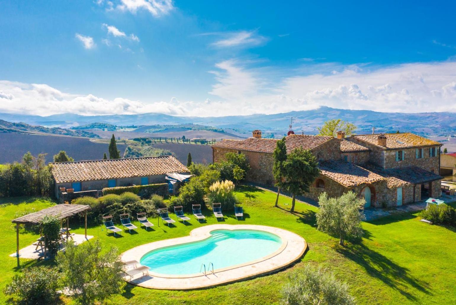 Villa Podere Belvedere Siena Exteriör bild